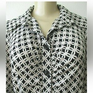 Laundry by Shelli segal geometric print dress